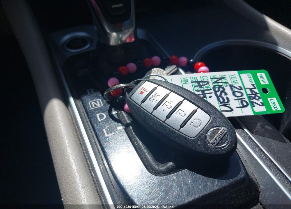2019 NISSAN ALTIMA 2.5 SV VIN: 1N4BL4DV9KC116365