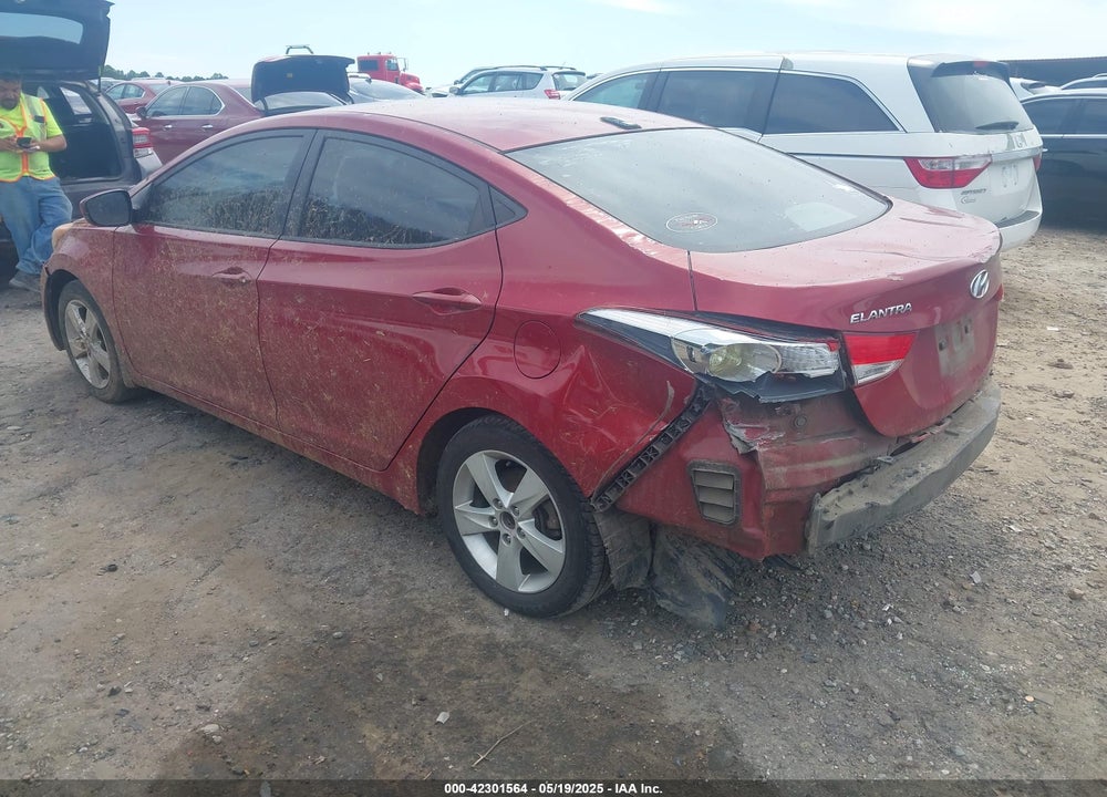 2013 HYUNDAI ELANTRA GLS VIN: KMHDH4AE2DU616403