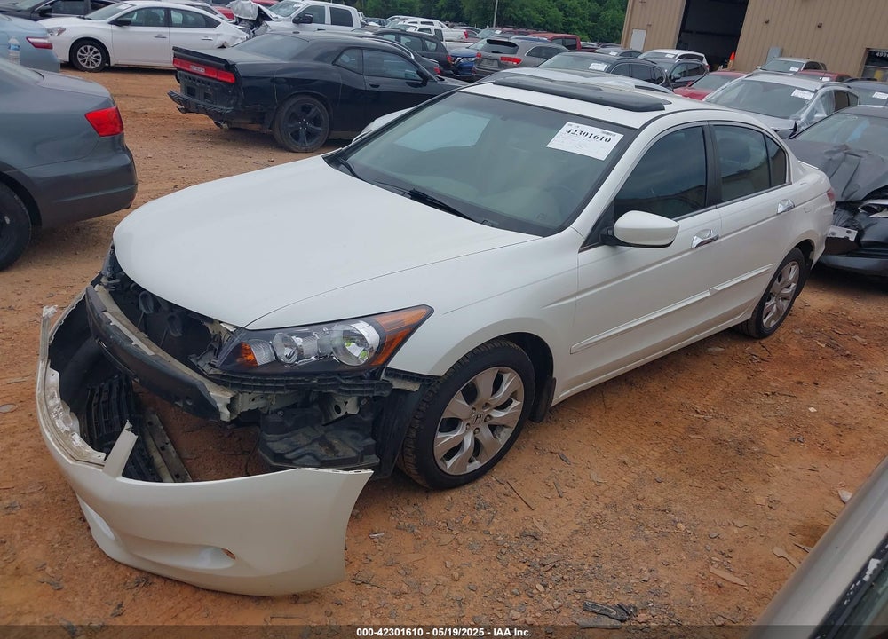 2008 HONDA ACCORD VIN: 1HGCP36838A042337