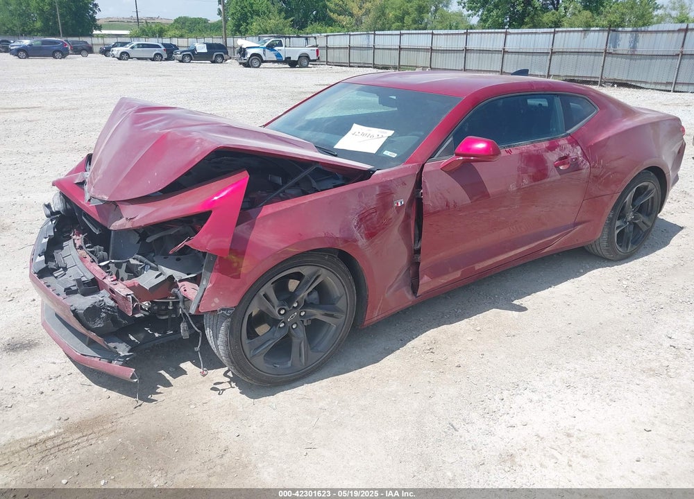 2022 CHEVROLET CAMARO RWD 1LT VIN: 1G1FB1RX1N0105964