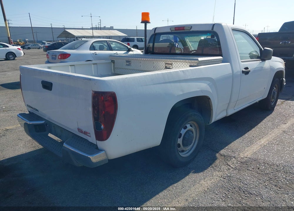 2006 GMC CANYON WORK TRUCK VIN: 1GTCS146468130773