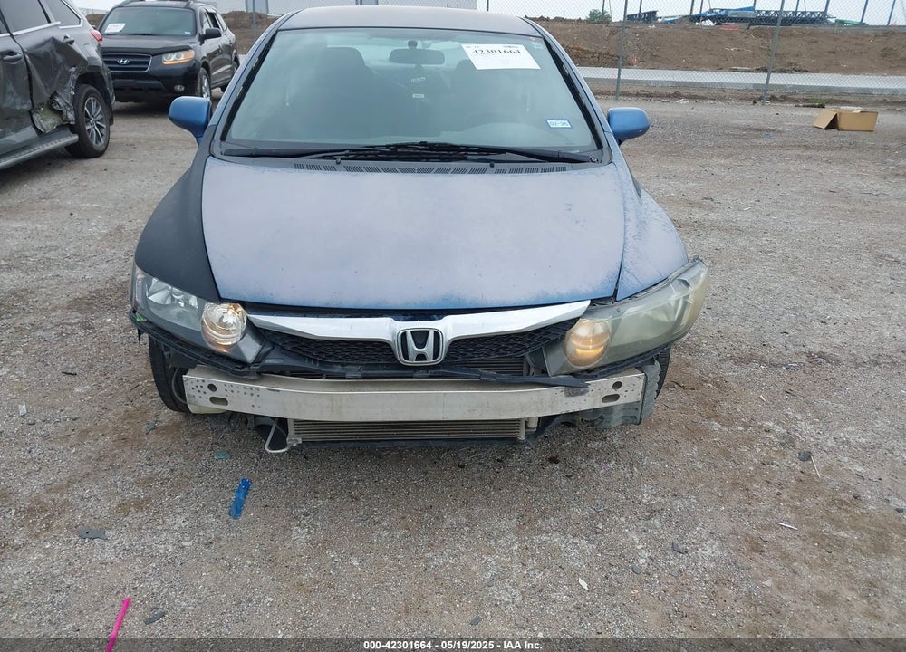 2010 HONDA CIVIC VIN: 2HGFA1F55AH580764