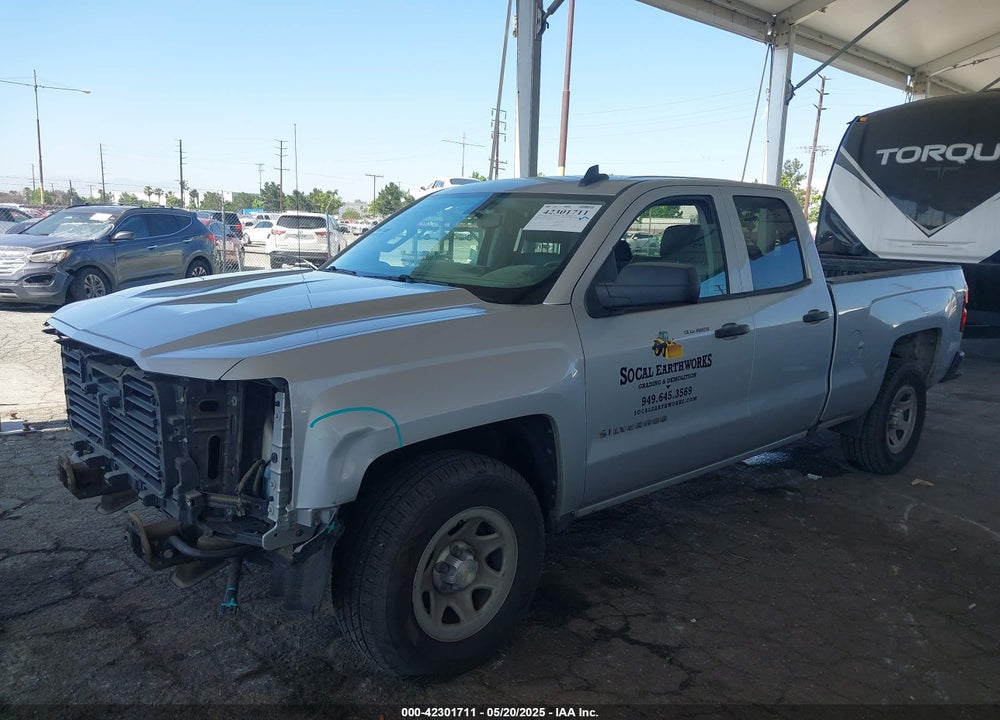 2017 CHEVROLET SILVERADO 1500 WT VIN: 1GCRCNEH8HZ342734