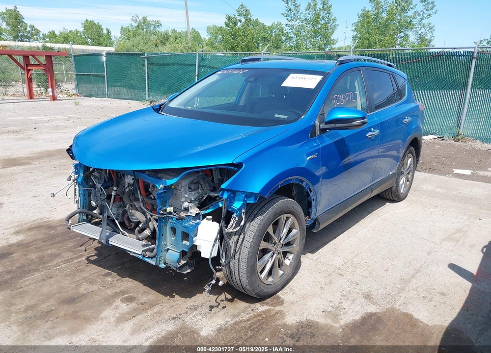 2017 TOYOTA RAV4 HYBRID LIMITED VIN: JTMDJREV1HD118313