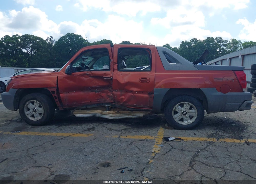 2002 CHEVROLET AVALANCHE 1500 VIN: 3GNEC13T92G139817