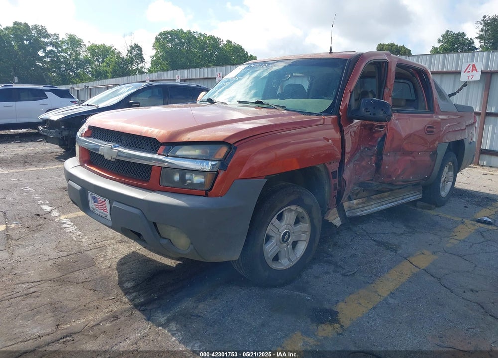 2002 CHEVROLET AVALANCHE 1500 VIN: 3GNEC13T92G139817