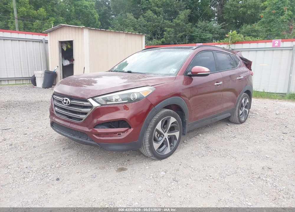 2016 HYUNDAI TUCSON LIMITED VIN: KM8J33A27GU163868