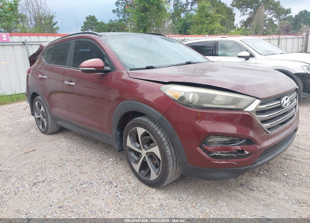2016 HYUNDAI TUCSON LIMITED VIN: KM8J33A27GU163868