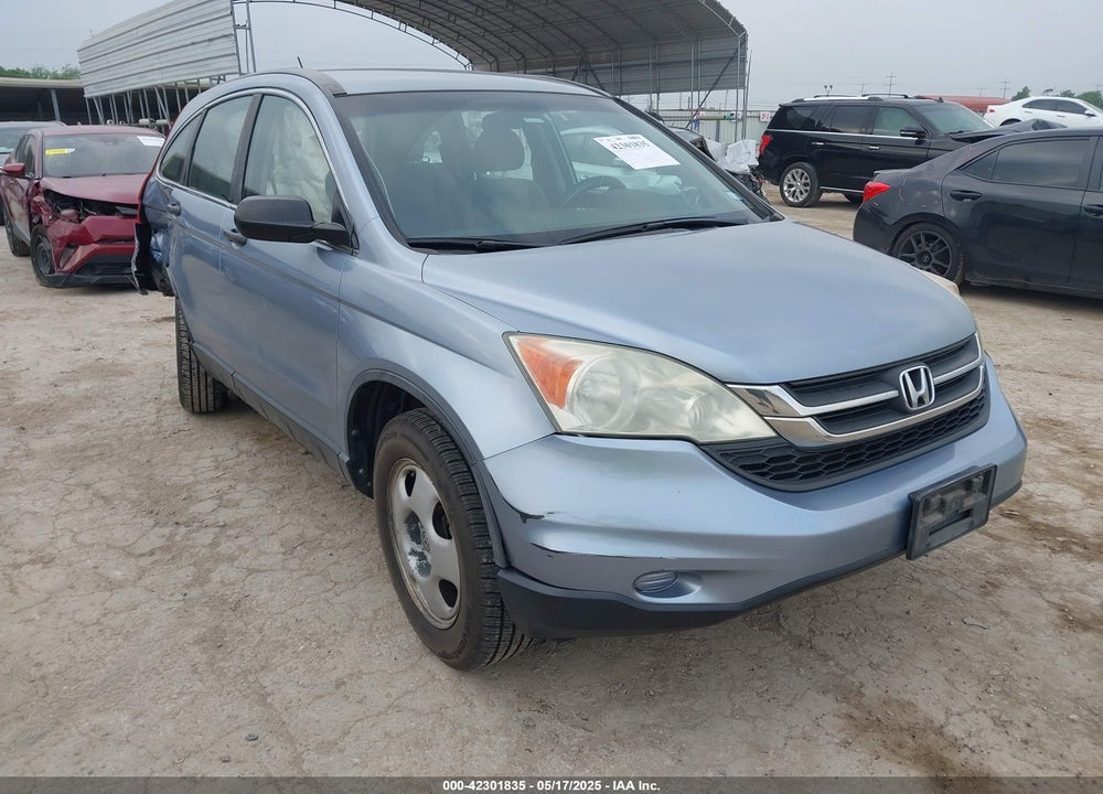 2010 HONDA CR-V LX VIN: 5J6RE4H37AL051486