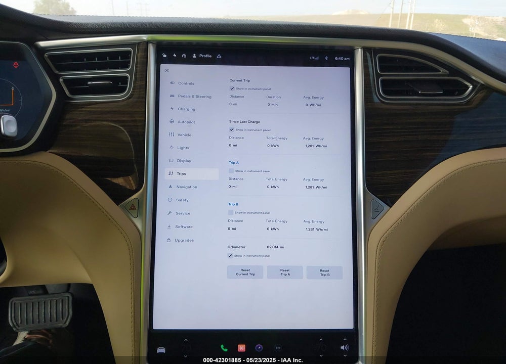 2015 TESLA MODEL S 60/70/85 VIN: 5YJSA1H14FFP77736