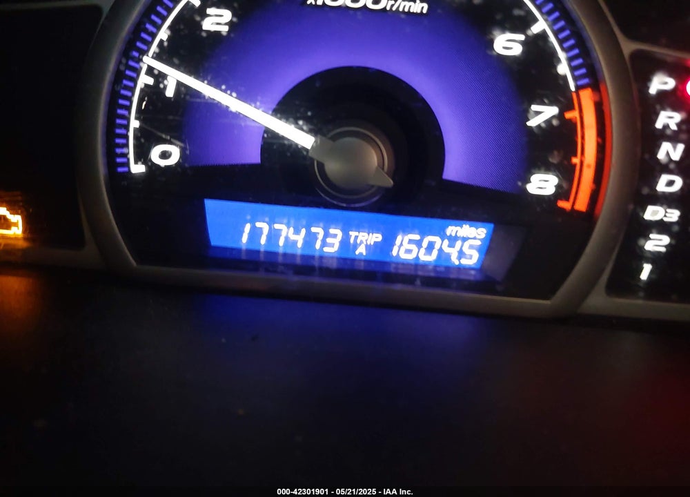 2009 HONDA CIVIC VIN: 1HGFA16569L005295