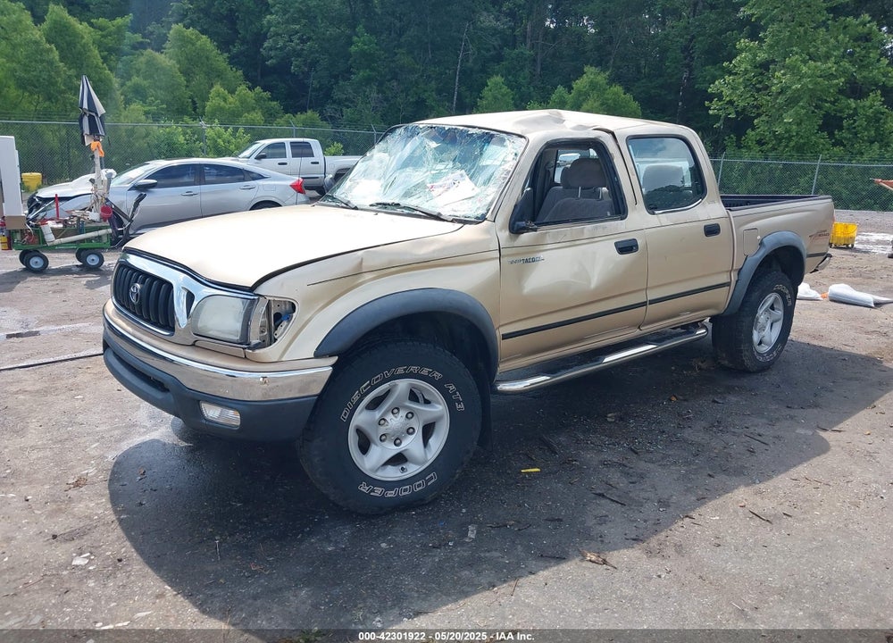 2001 TOYOTA TACOMA PRERUNNER V6 VIN: 5TEGN92N81Z805730