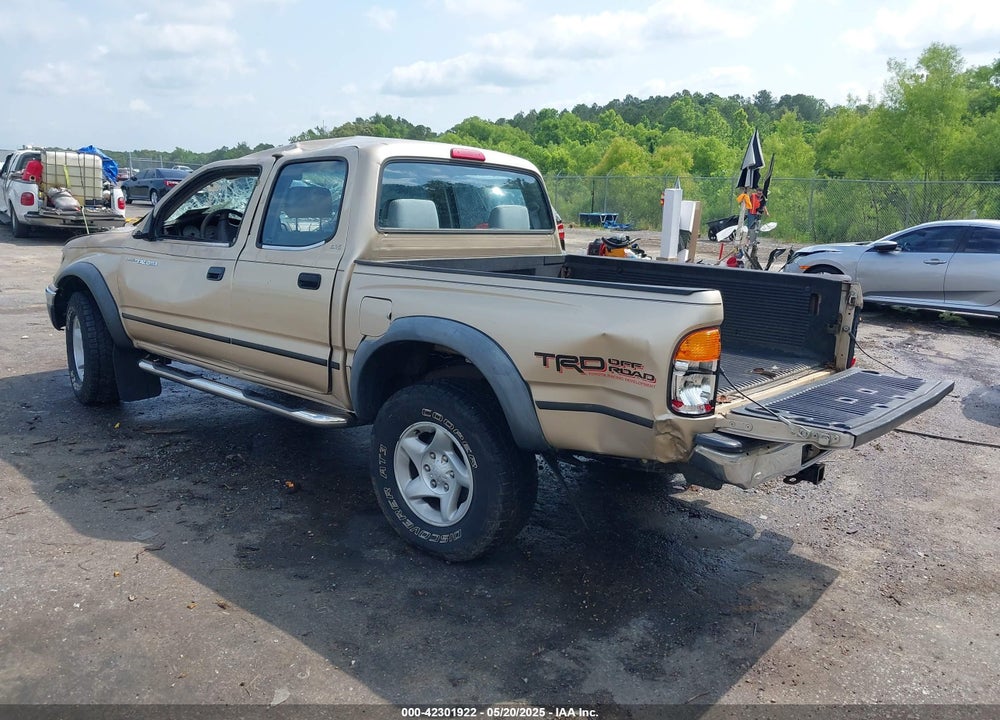 2001 TOYOTA TACOMA PRERUNNER V6 VIN: 5TEGN92N81Z805730