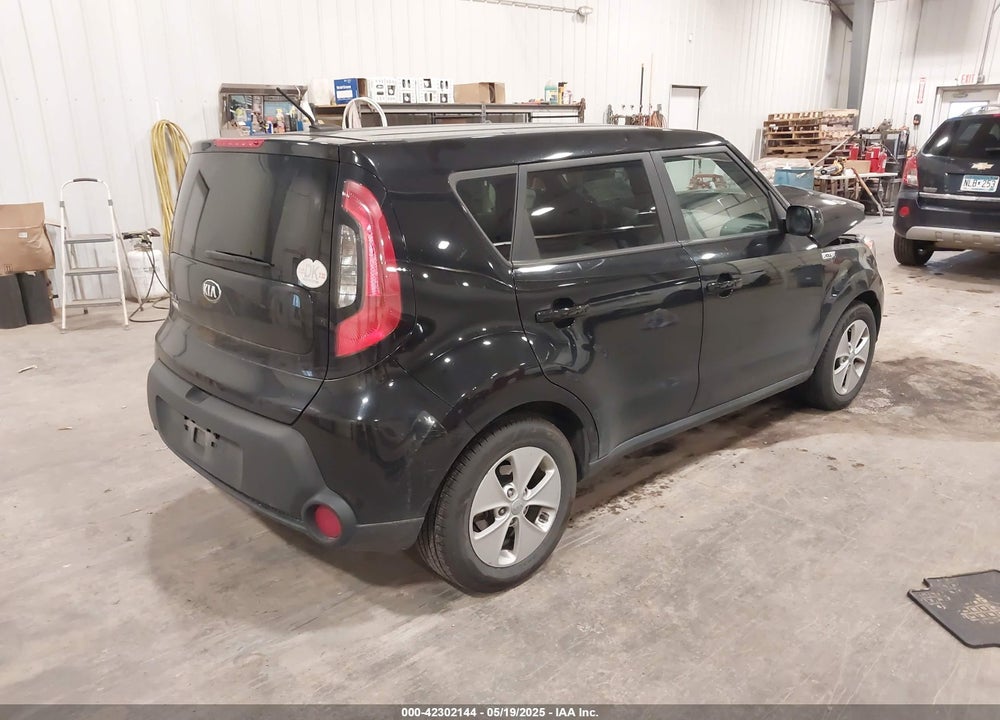 2016 KIA SOUL VIN: KNDJN2A26G7360716