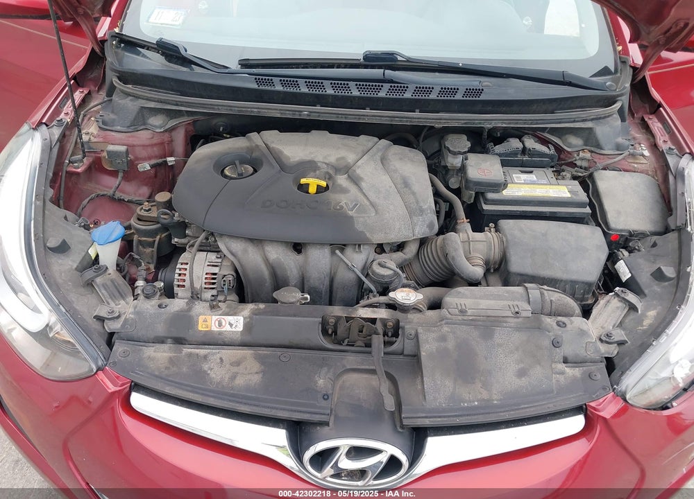 2016 HYUNDAI ELANTRA SE VIN: 5NPDH4AE6GH669012