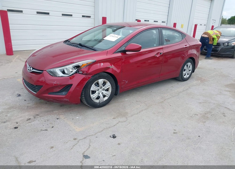 2016 HYUNDAI ELANTRA SE VIN: 5NPDH4AE6GH669012
