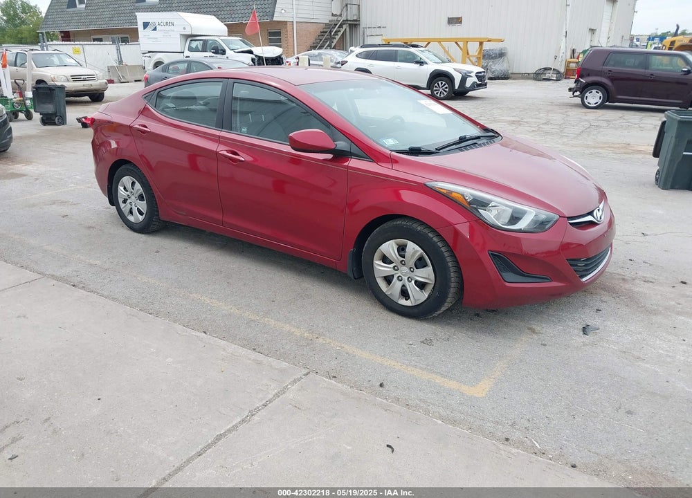 2016 HYUNDAI ELANTRA SE VIN: 5NPDH4AE6GH669012