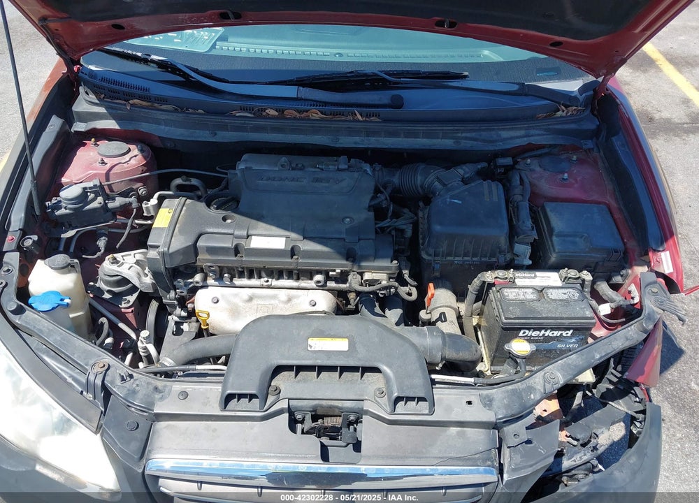 2008 HYUNDAI ELANTRA VIN: KMHDU46D58U484061
