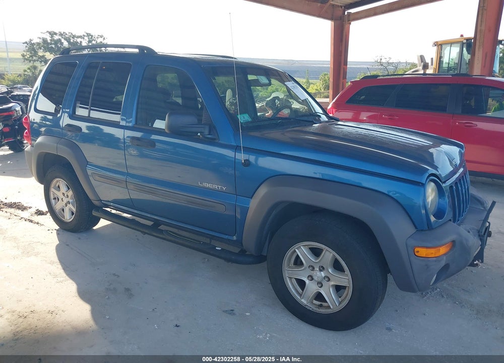 2004 JEEP LIBERTY SPORT VIN: 1J4GL48KX4W240690