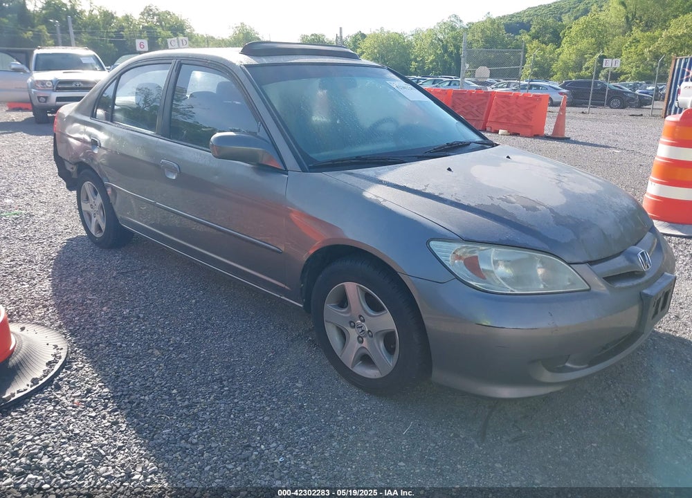 2004 HONDA CIVIC VIN: 2HGES26784H507957