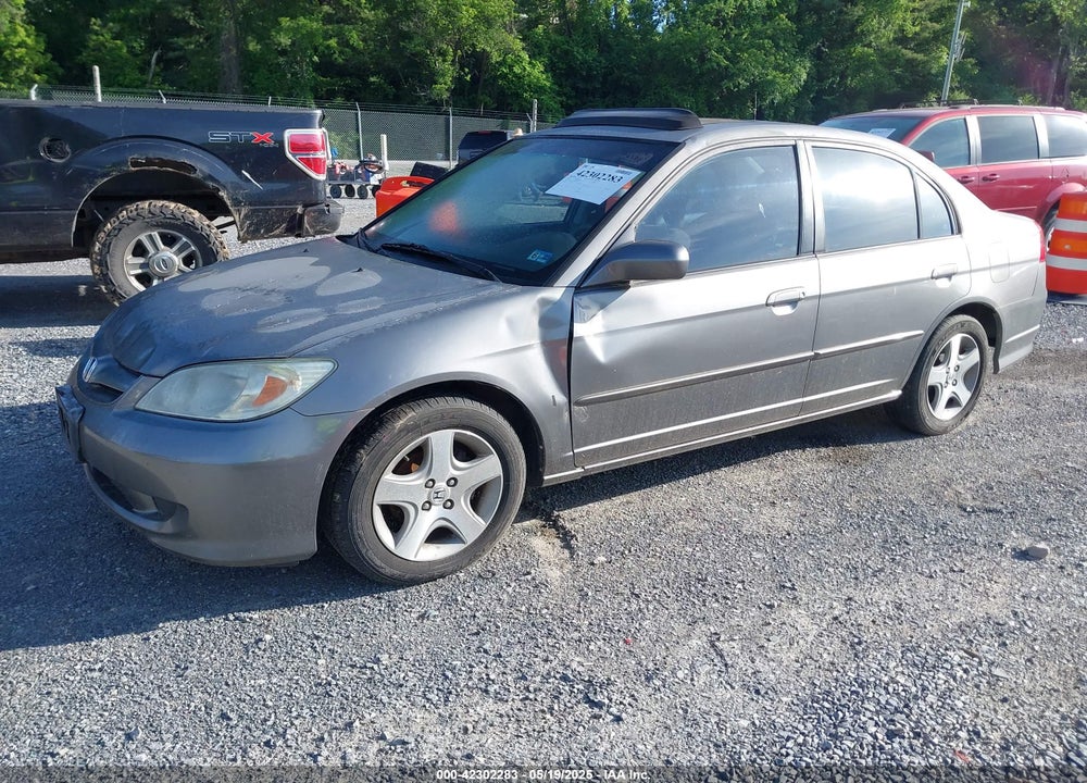 2004 HONDA CIVIC VIN: 2HGES26784H507957