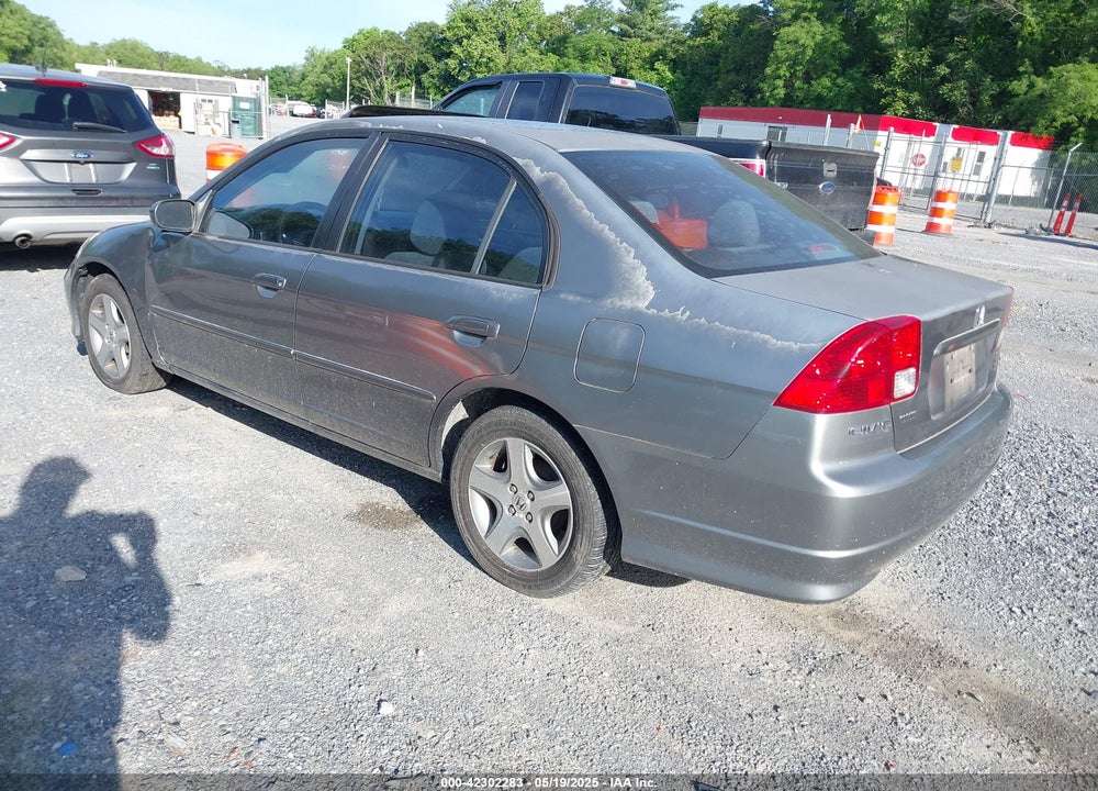 2004 HONDA CIVIC VIN: 2HGES26784H507957