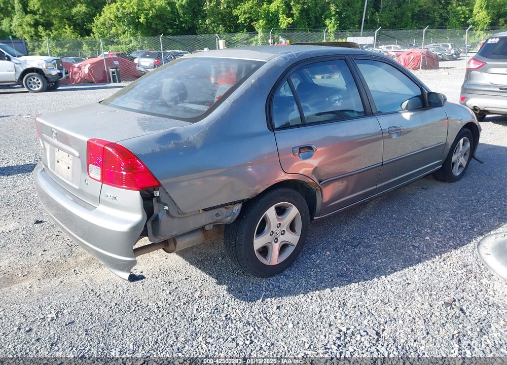 2004 HONDA CIVIC VIN: 2HGES26784H507957