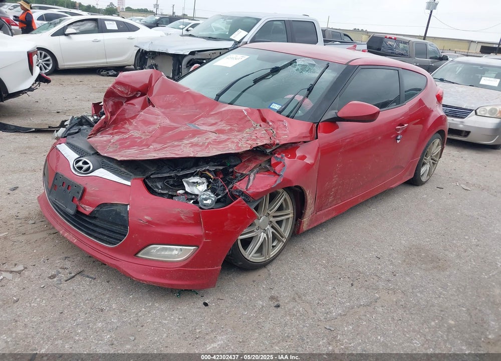 2013 HYUNDAI VELOSTER VIN: KMHTC6AD6DU141156