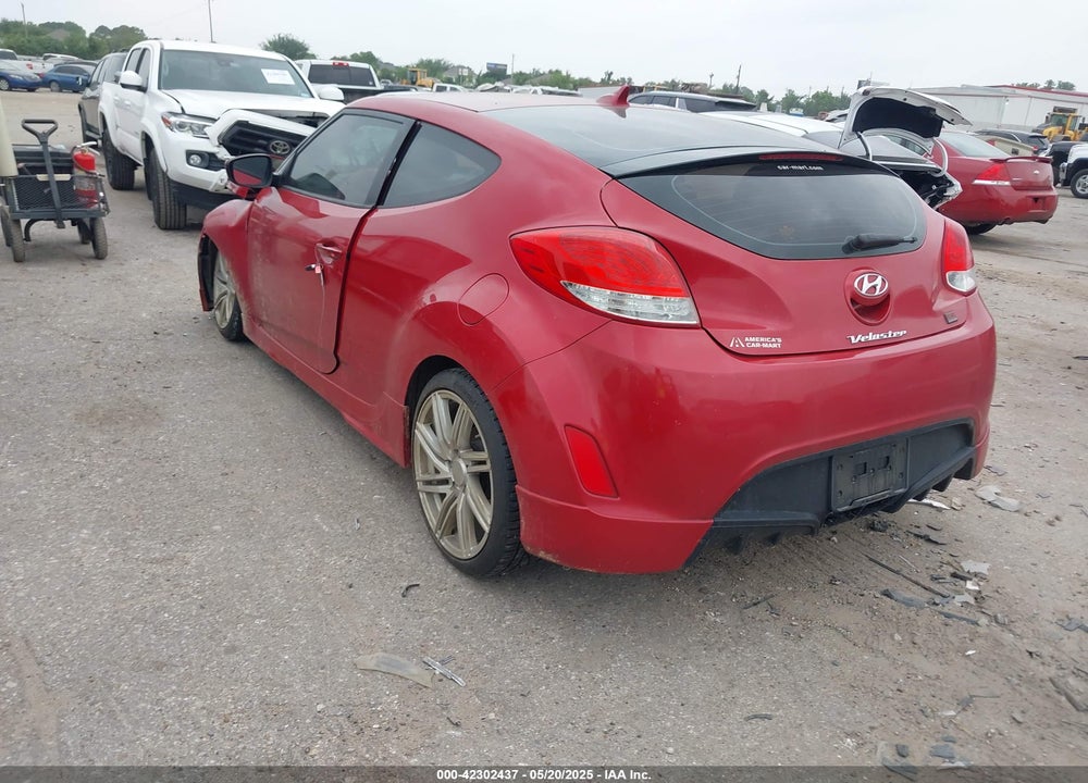 2013 HYUNDAI VELOSTER VIN: KMHTC6AD6DU141156