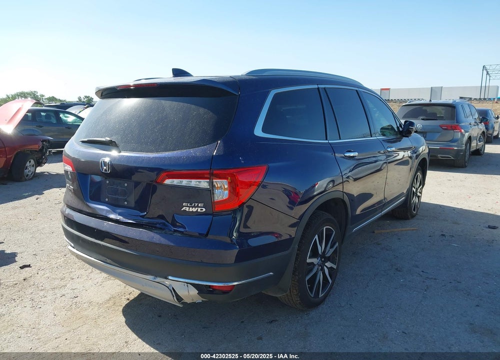 2020 HONDA PILOT VIN: 5FNYF6H02LB054348
