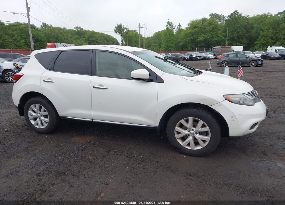2012 NISSAN MURANO VIN: JN8AZ1MW4CW218317