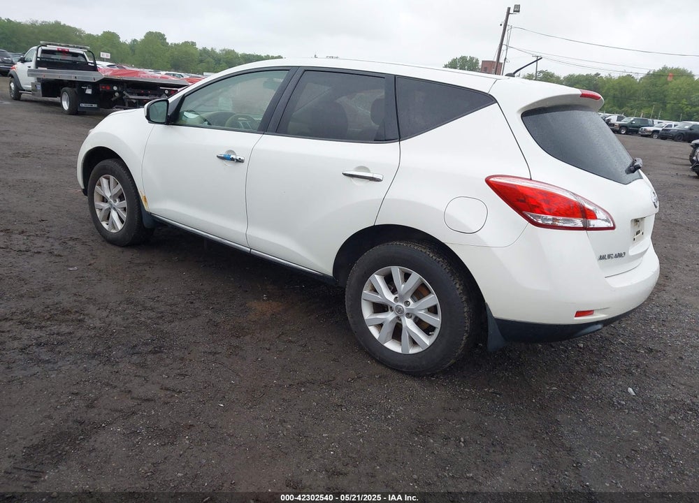 2012 NISSAN MURANO VIN: JN8AZ1MW4CW218317