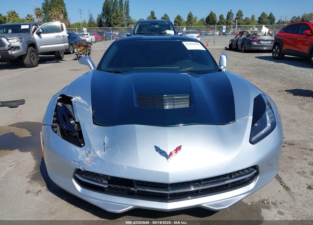 2017 CHEVROLET CORVETTE STINGRAY VIN: 1G1YA2D71H5103681