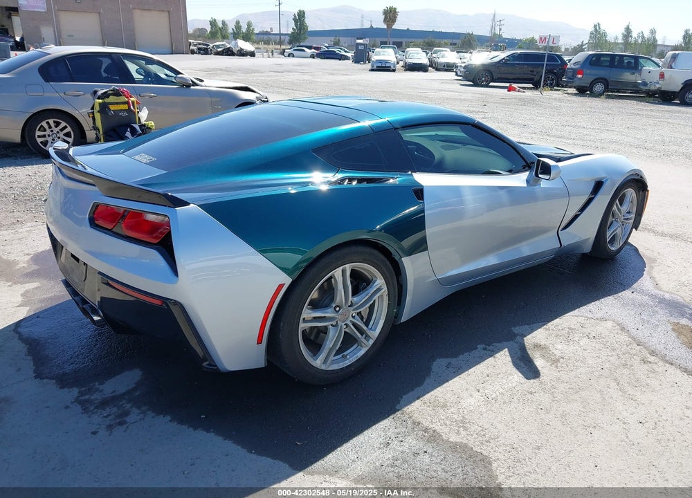 2017 CHEVROLET CORVETTE STINGRAY VIN: 1G1YA2D71H5103681