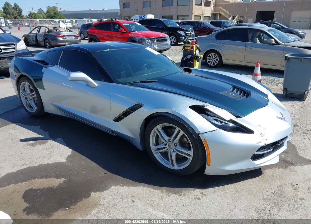 2017 CHEVROLET CORVETTE STINGRAY VIN: 1G1YA2D71H5103681