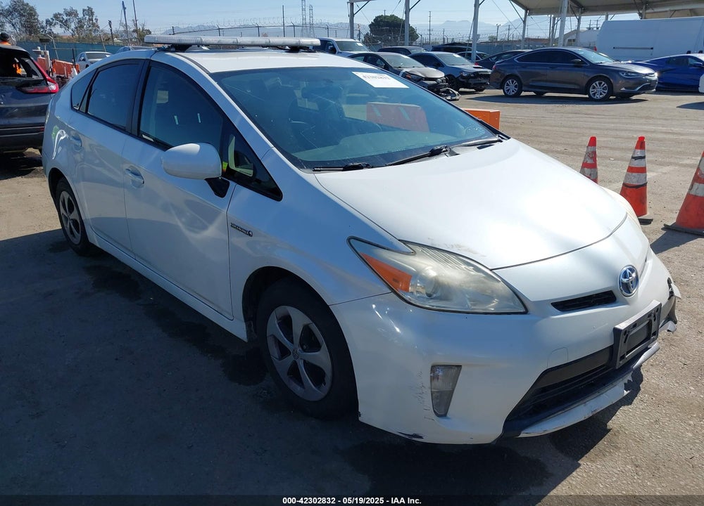 2012 TOYOTA PRIUS VIN: JTDKN3DU2C5404689