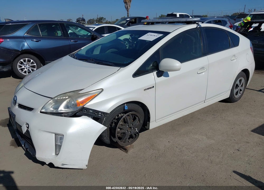 2012 TOYOTA PRIUS VIN: JTDKN3DU2C5404689