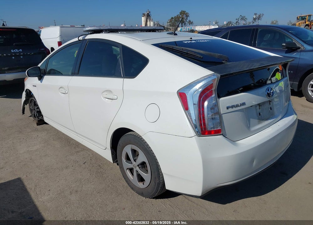 2012 TOYOTA PRIUS VIN: JTDKN3DU2C5404689