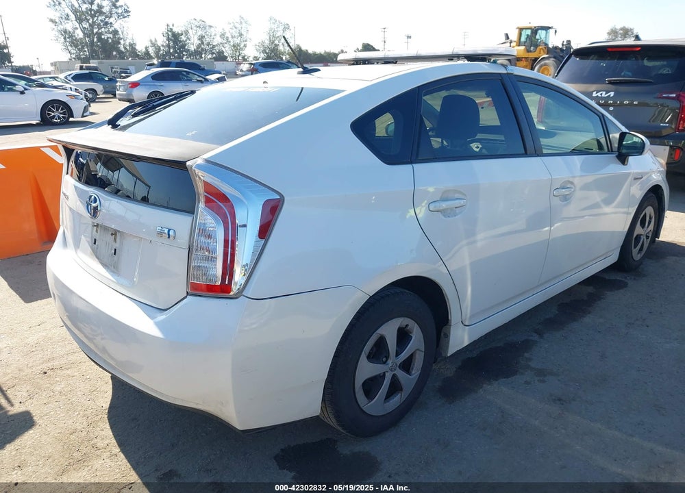 2012 TOYOTA PRIUS VIN: JTDKN3DU2C5404689