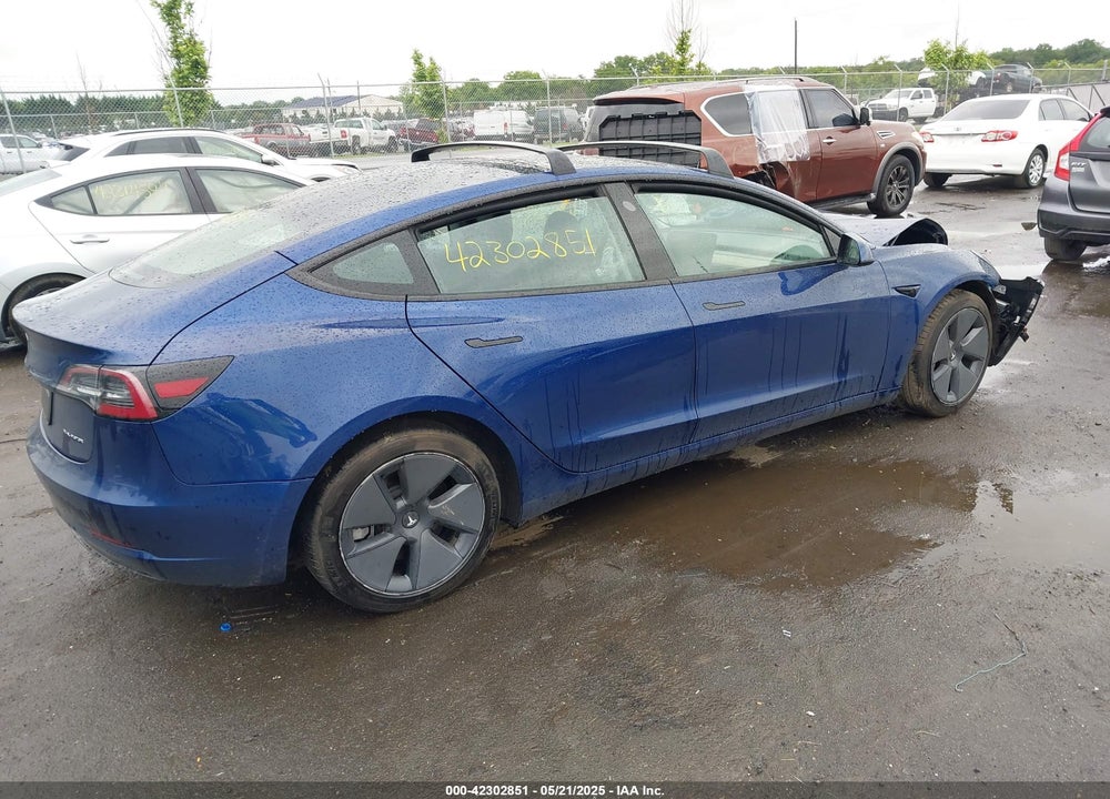 2021 TESLA MODEL 3 LONG RANGE DUAL MOTOR ALL-WHEEL DRIVE VIN: 5YJ3E1EB7MF979876