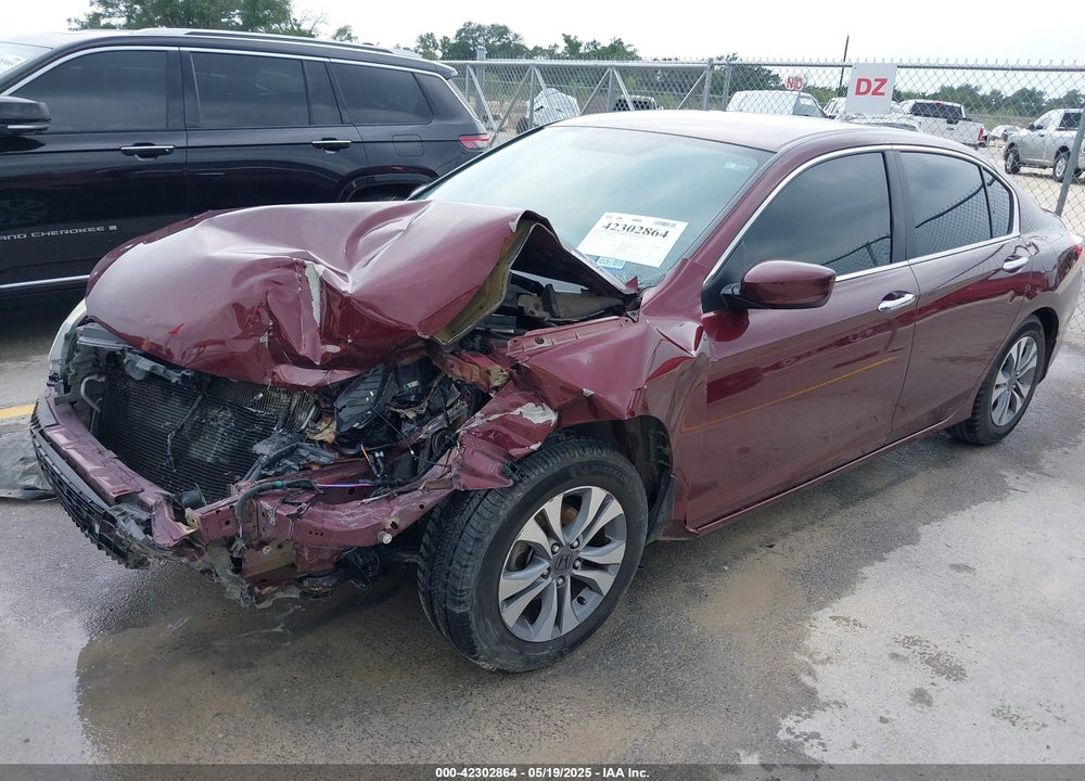2013 HONDA ACCORD VIN: 1HGCR2F33DA211727