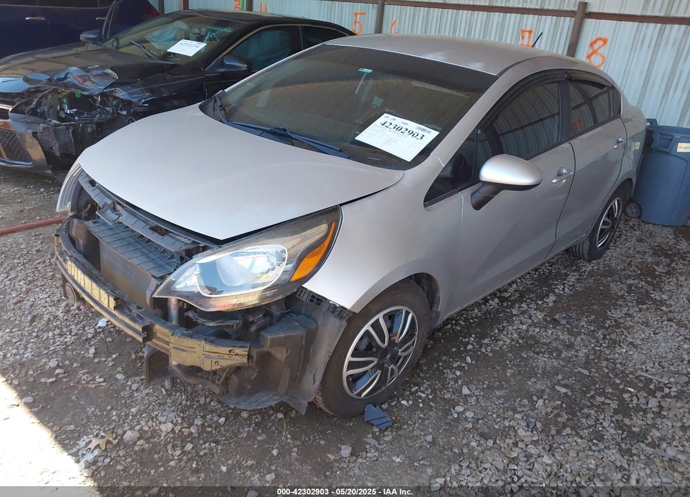 2014 KIA RIO VIN: KNADM4A3XE6375756