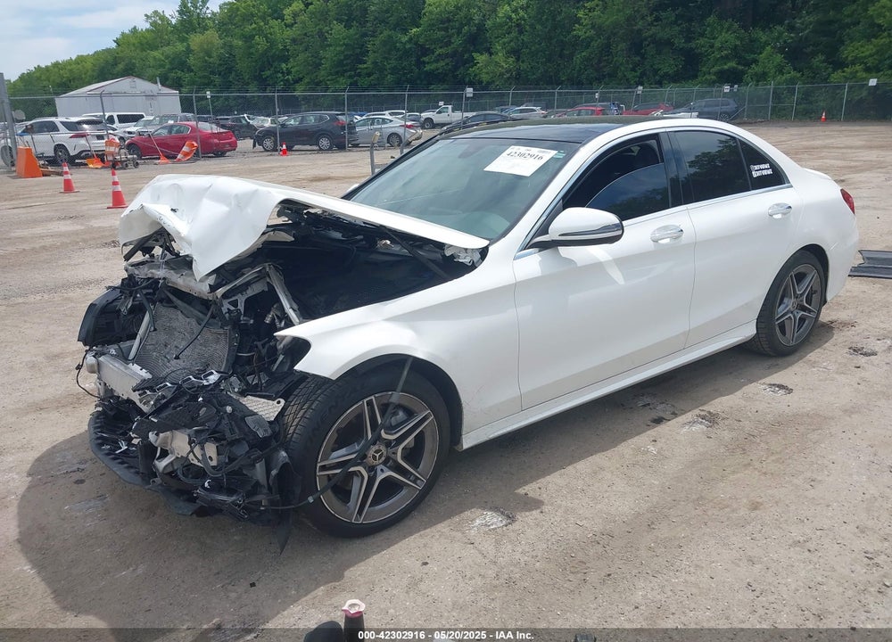 2021 MERCEDES-BENZ C CLASS VIN: W1KWF8EB4MR639409