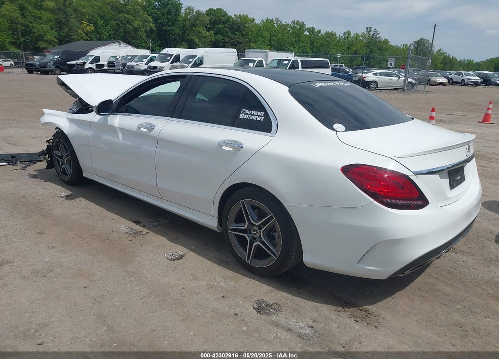 2021 MERCEDES-BENZ C CLASS VIN: W1KWF8EB4MR639409