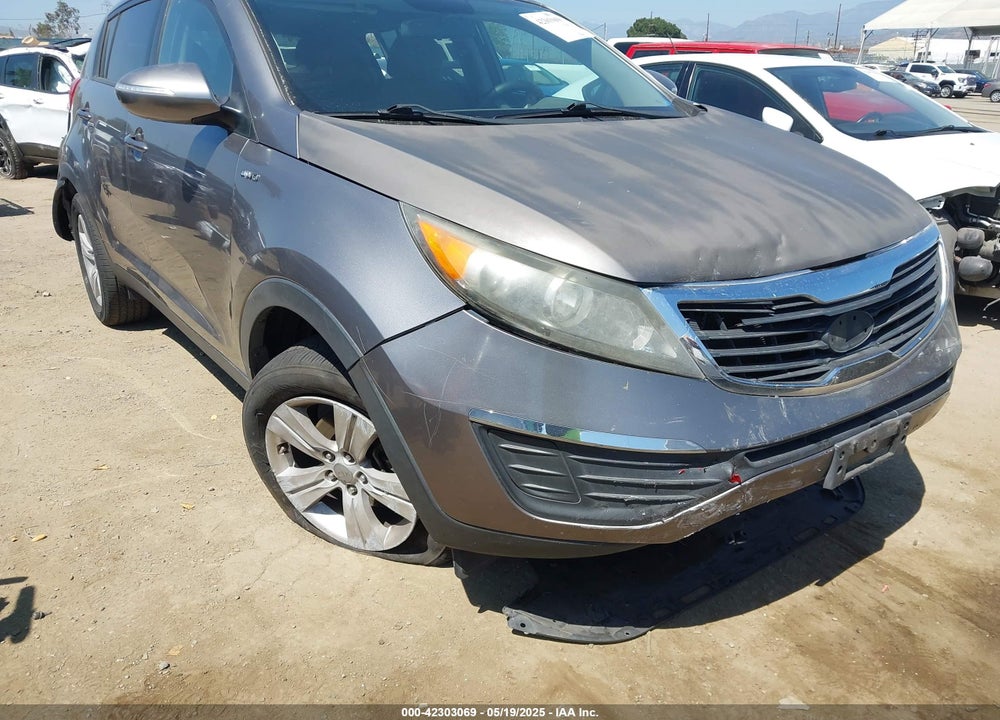 2011 KIA SPORTAGE LX VIN: KNDPBCA20B7170217