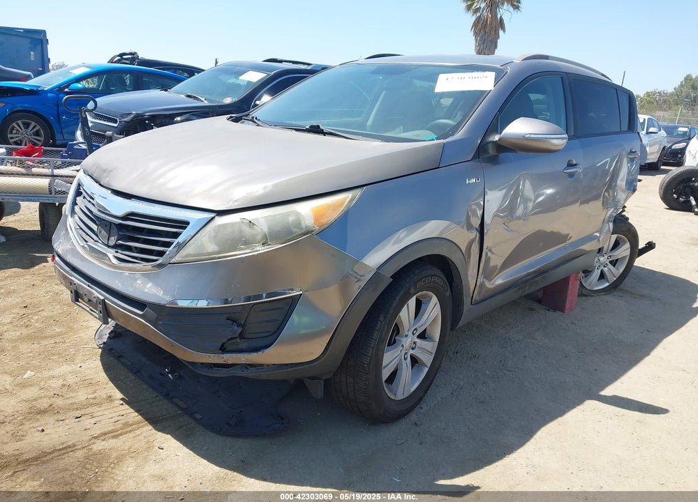 2011 KIA SPORTAGE LX VIN: KNDPBCA20B7170217