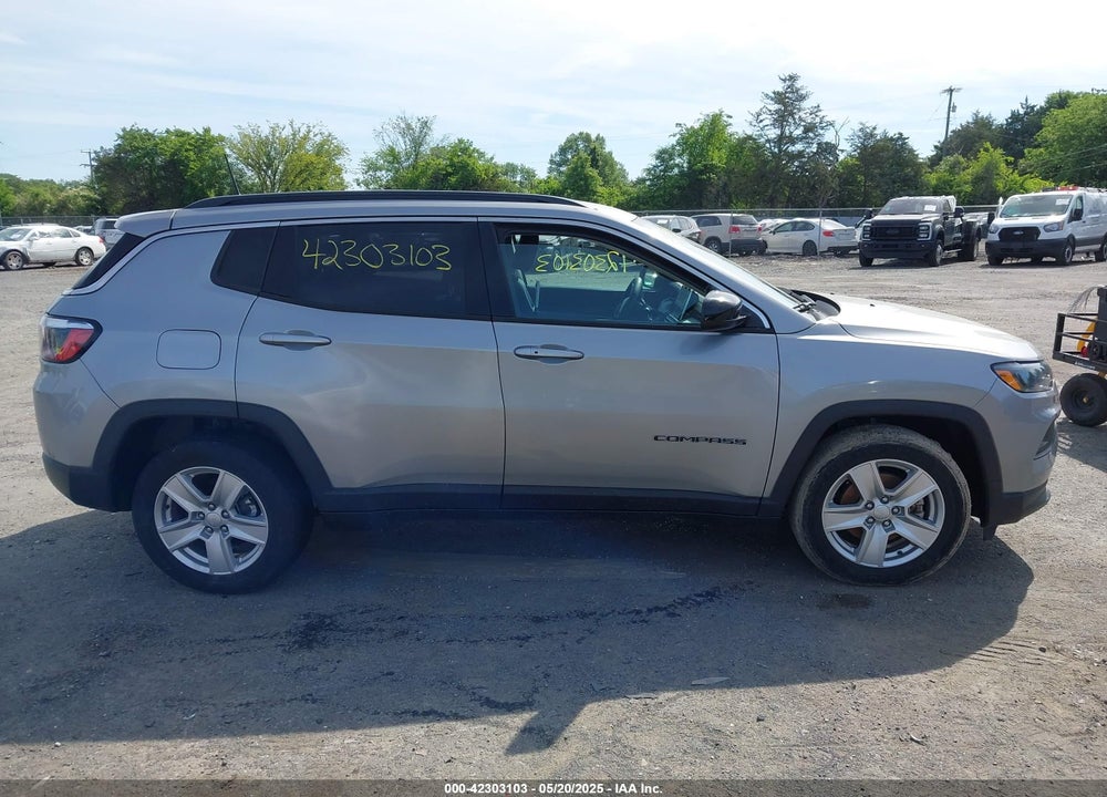 2022 JEEP COMPASS VIN: 3C4NJCBB6NT182719