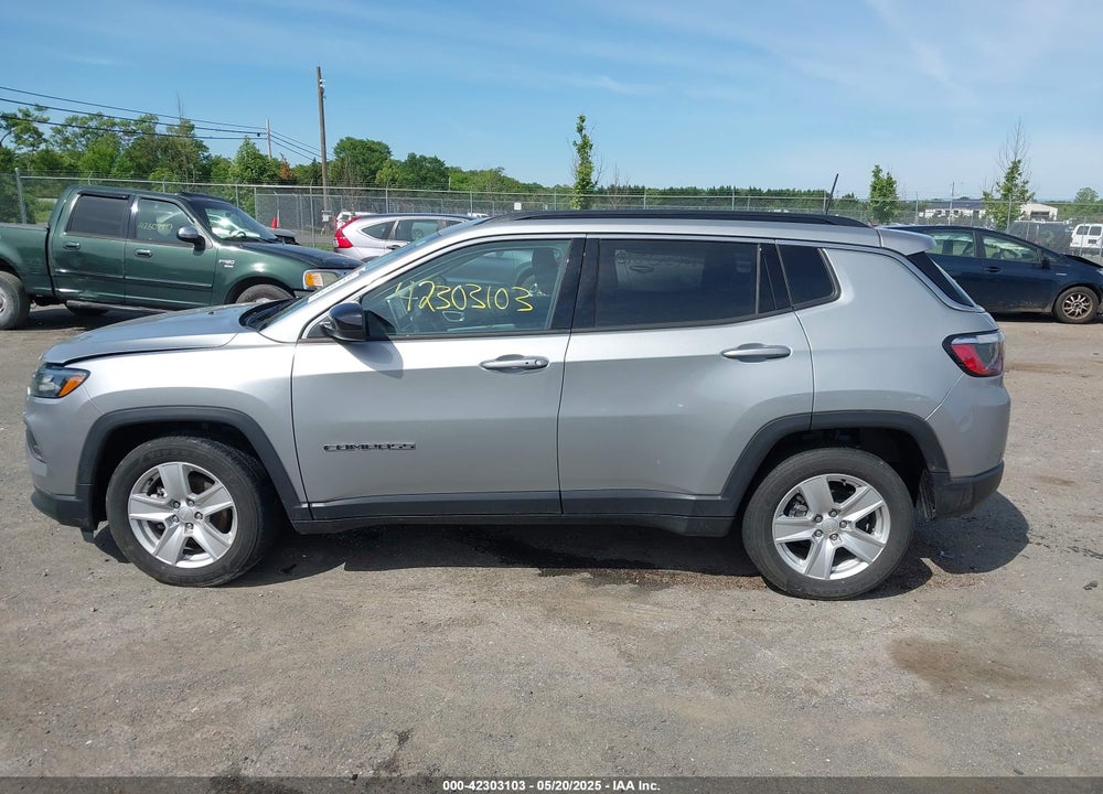 2022 JEEP COMPASS VIN: 3C4NJCBB6NT182719