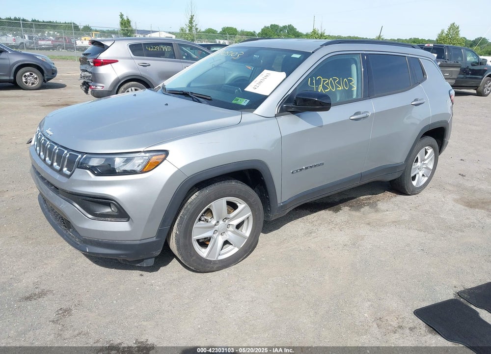 2022 JEEP COMPASS VIN: 3C4NJCBB6NT182719