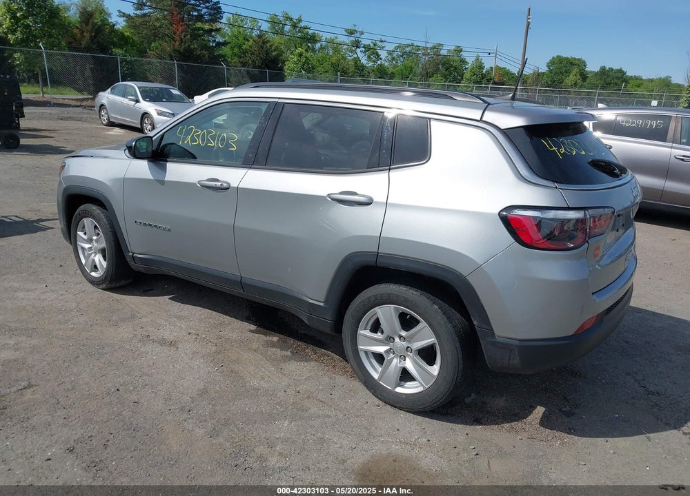 2022 JEEP COMPASS VIN: 3C4NJCBB6NT182719